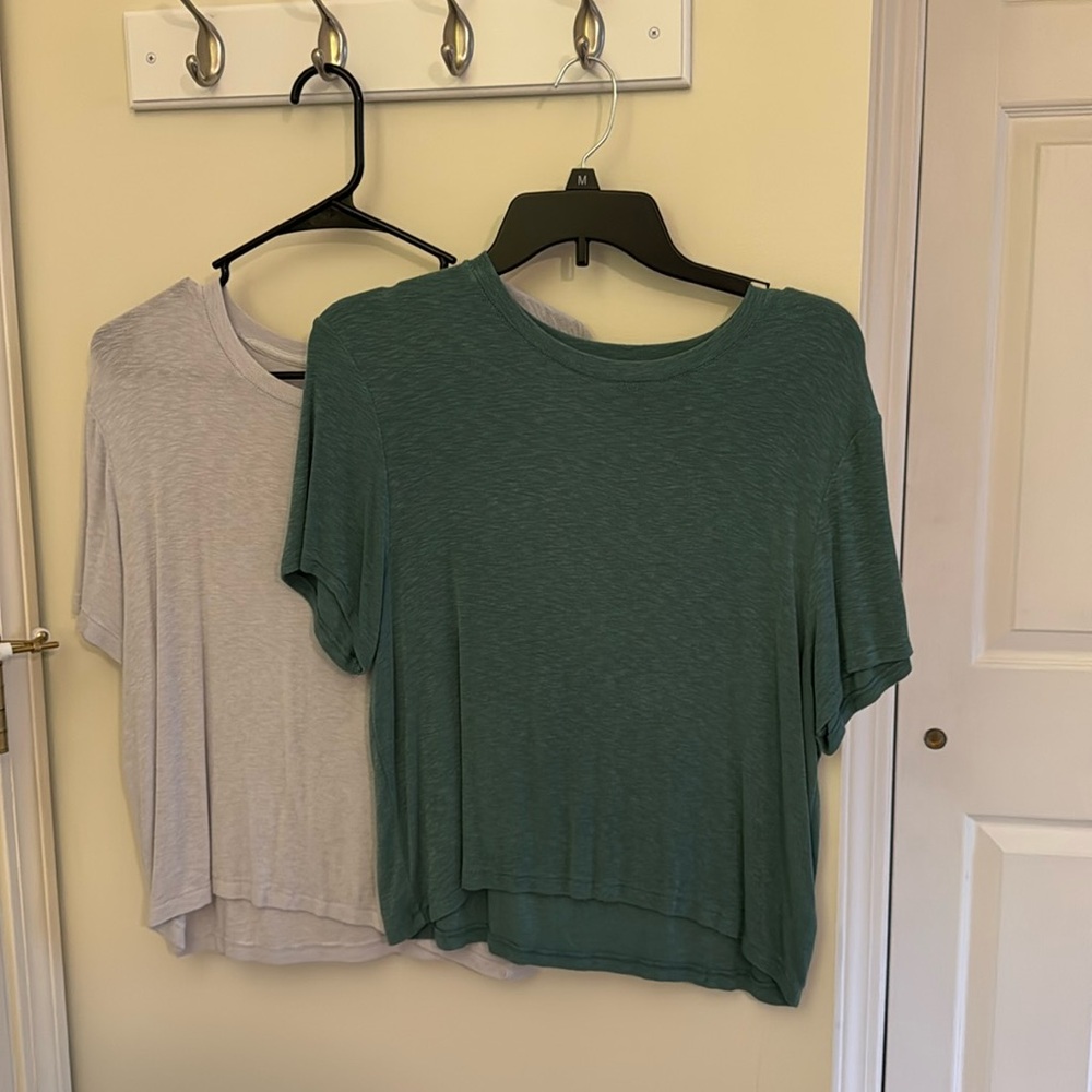 Two American Eagle baggy T-shirts
